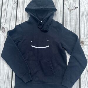 Dreamwastaken Dream Smile Hoodie Mens Black Fashion Jumper Pullover Merch